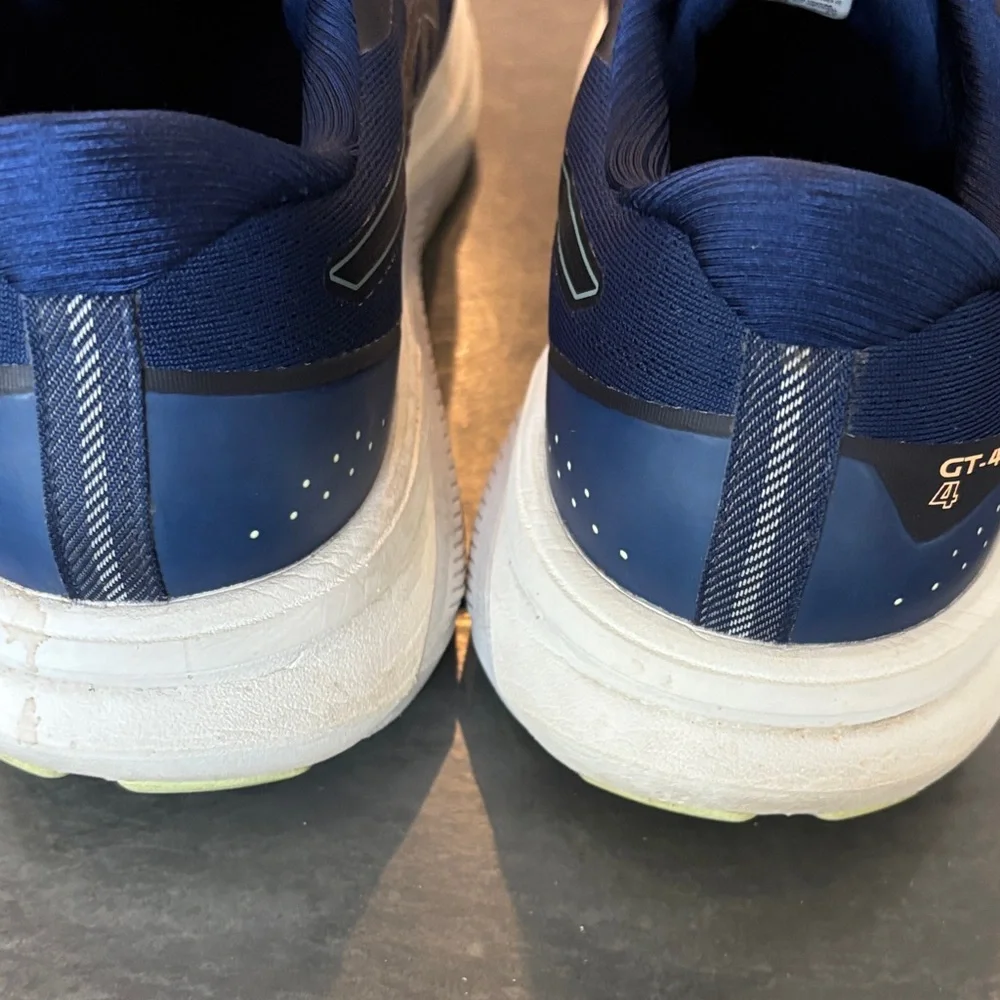 ASICS GT-4000 4  in Blue Expanse Cool Matcha Running Shoes - Picture 7 of 8